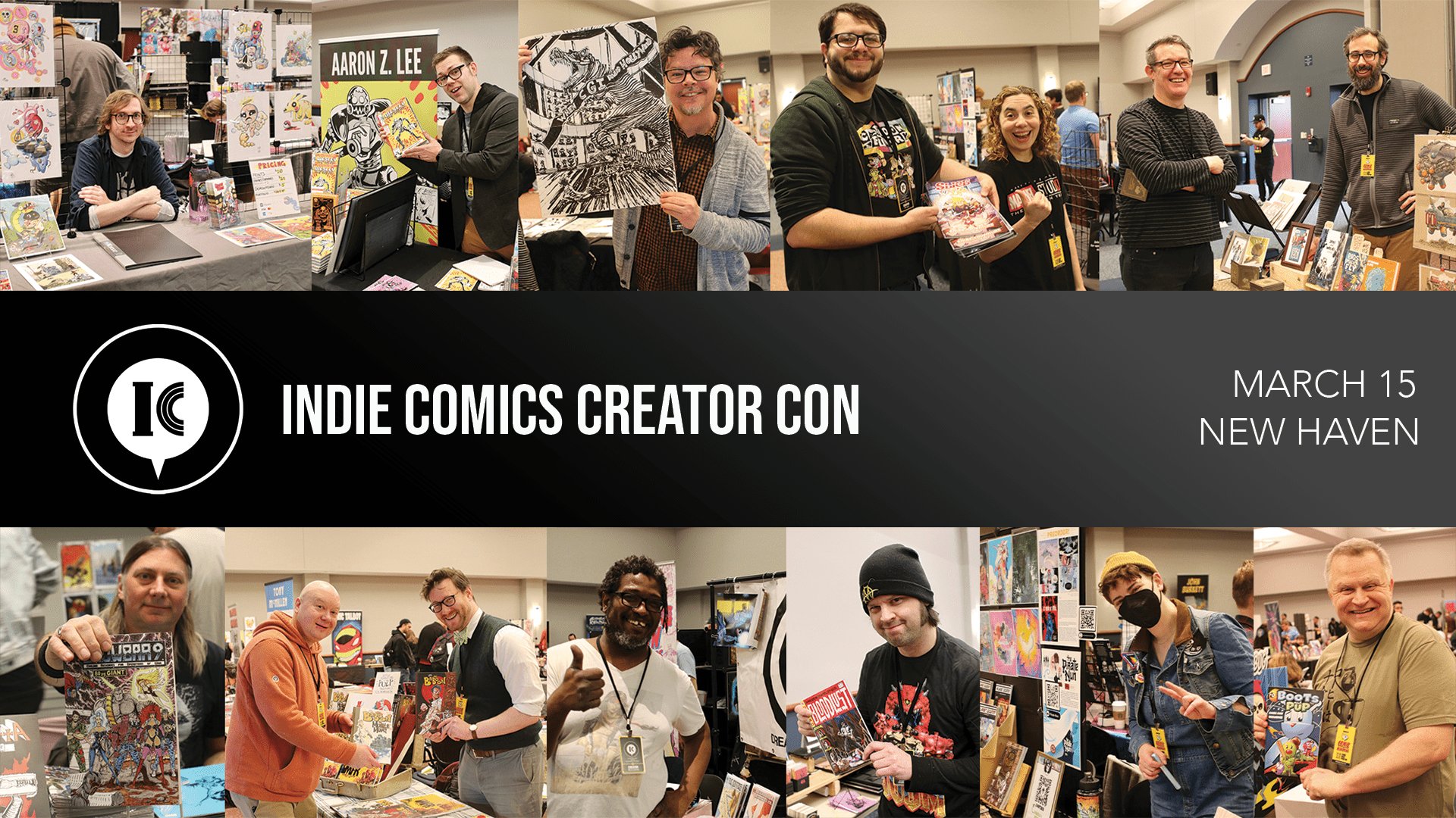 Indie Comics Creator Con 2025 - List Of Creators